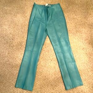 Ladies genuine leather pants
